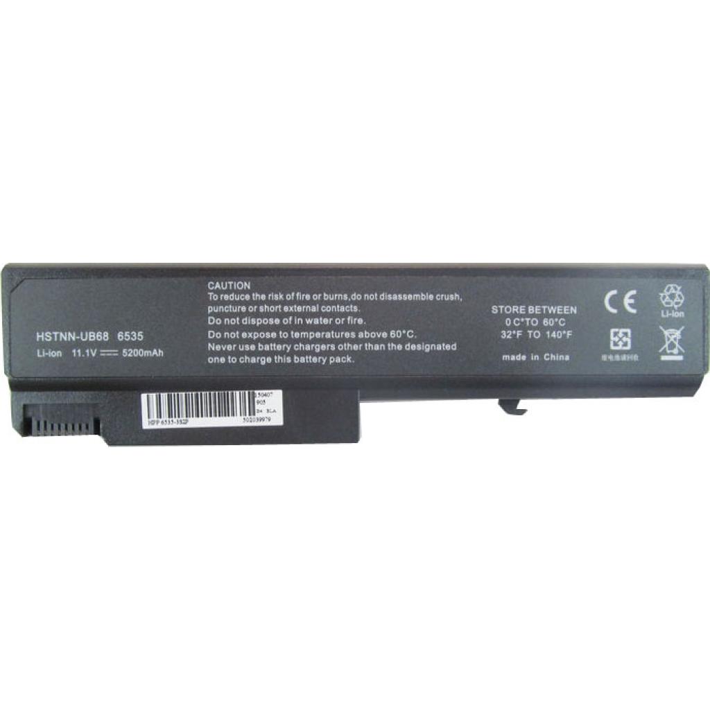 Акумулятор до ноутбука AlSoft HP ProBook 6530b KU531AA 5200mAh 6cell 10.8V Li-ion (A41430) - зображення 1