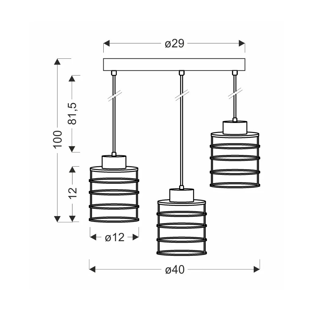 Люстра Candellux Glob (33-00408) - изображение 3
