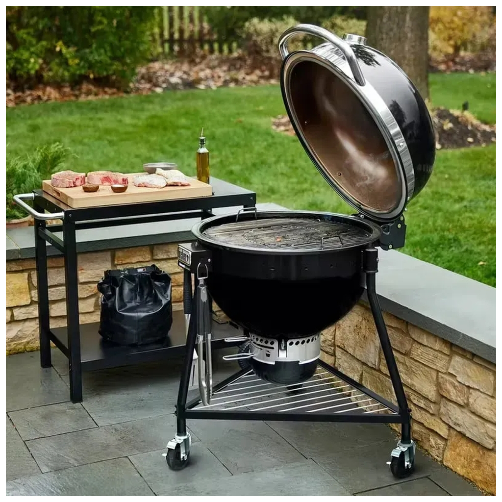 Гриль-барбекю Weber Summit Kamado E6 61 cm Black (18201004) - зображення 9