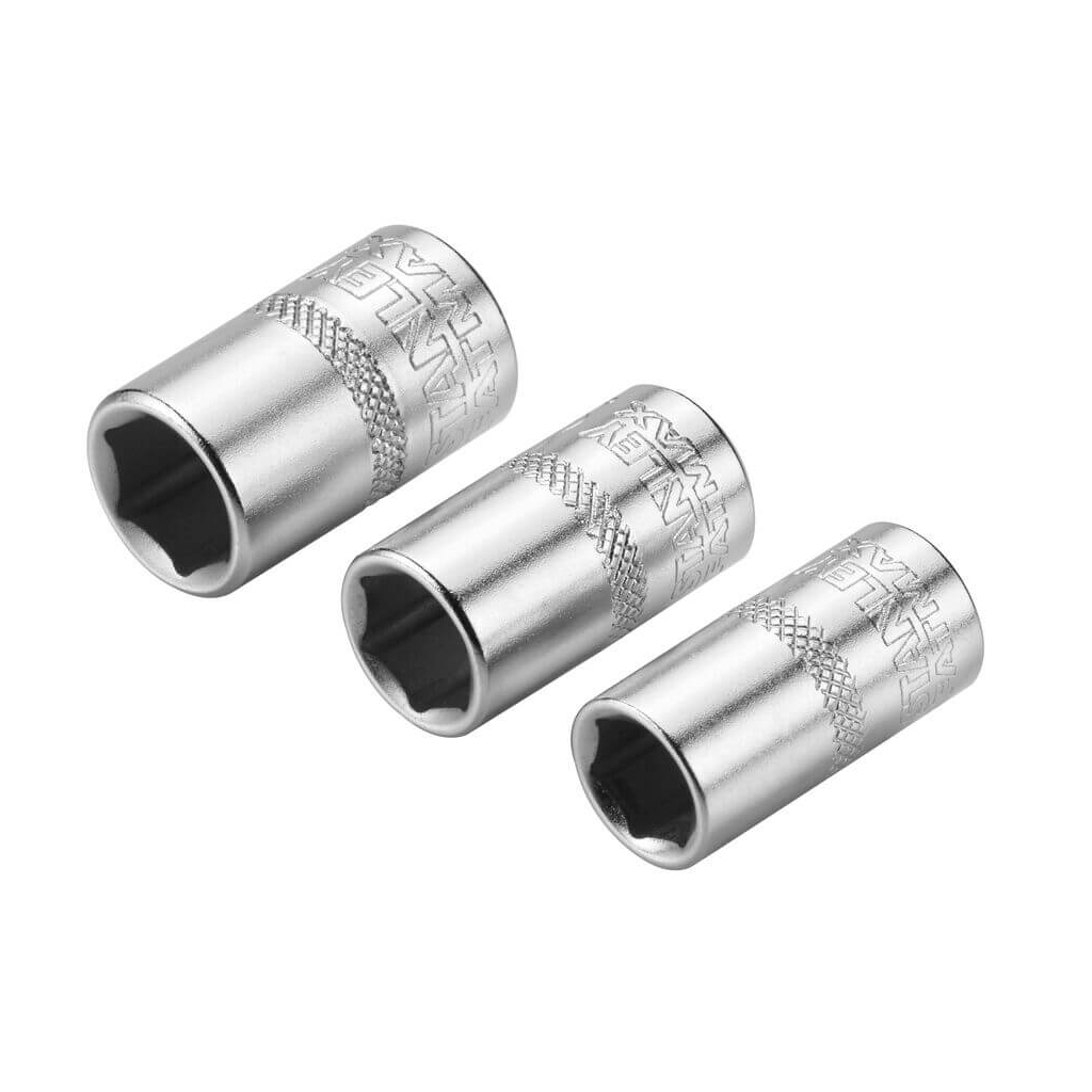 Набір торцевих головок Stanley торцевих 1/4" Maxi Drive, із шестигранним профілем, 3 шт: 8, 9, 10 мм. (FMMT17091-0) - зображення 5