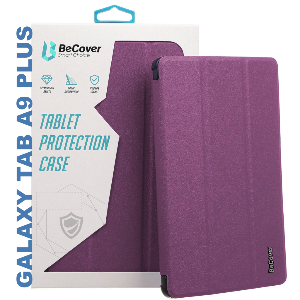 Чохол до планшета BeCover Smart Case Samsung Tab A9 Plus SM-X210/SM-X215/SM-X216 11.0" Purple (710304) - зображення 1