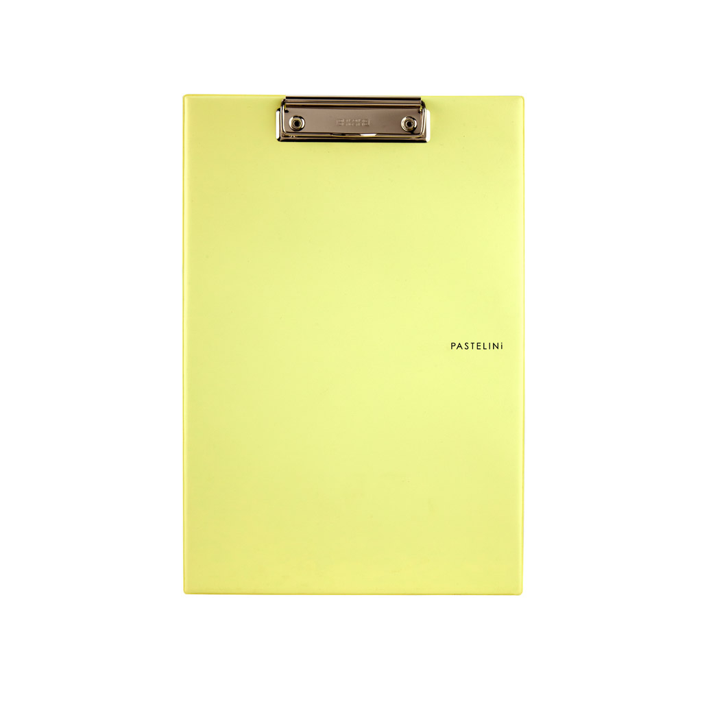 Клипборд-папка Axent А4 вініл Жовтий (2512-26-A) - зображення 1