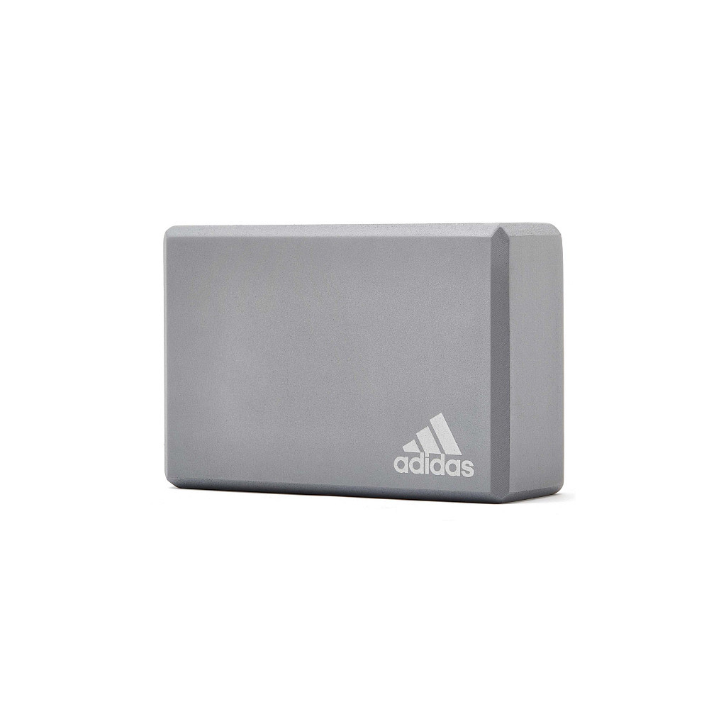 Блок для йоги Adidas Yoga Block ADYG-20100FOAM Уні 22.8x15.2x7.6 см Сірий (885652004121) - зображення 1