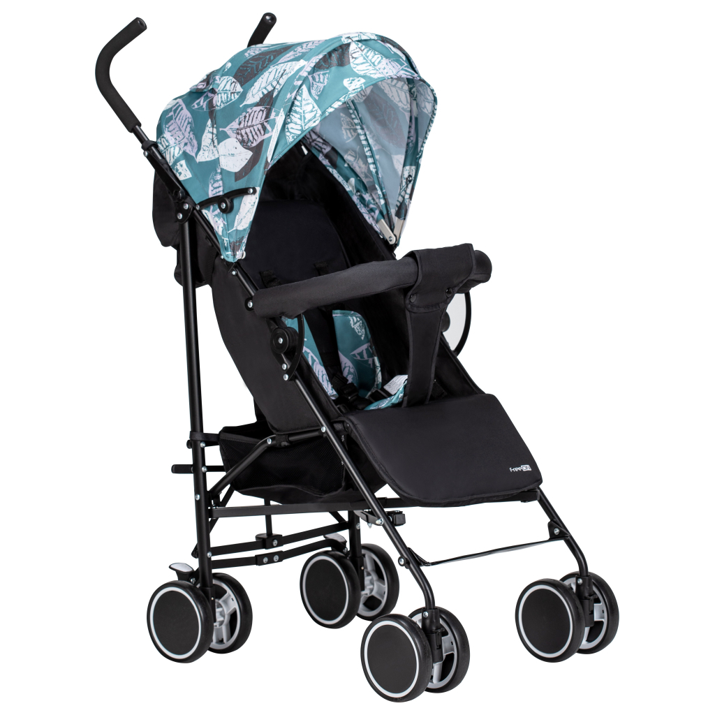 Коляска FreeON Simple Black-Green (48556) - зображення 1