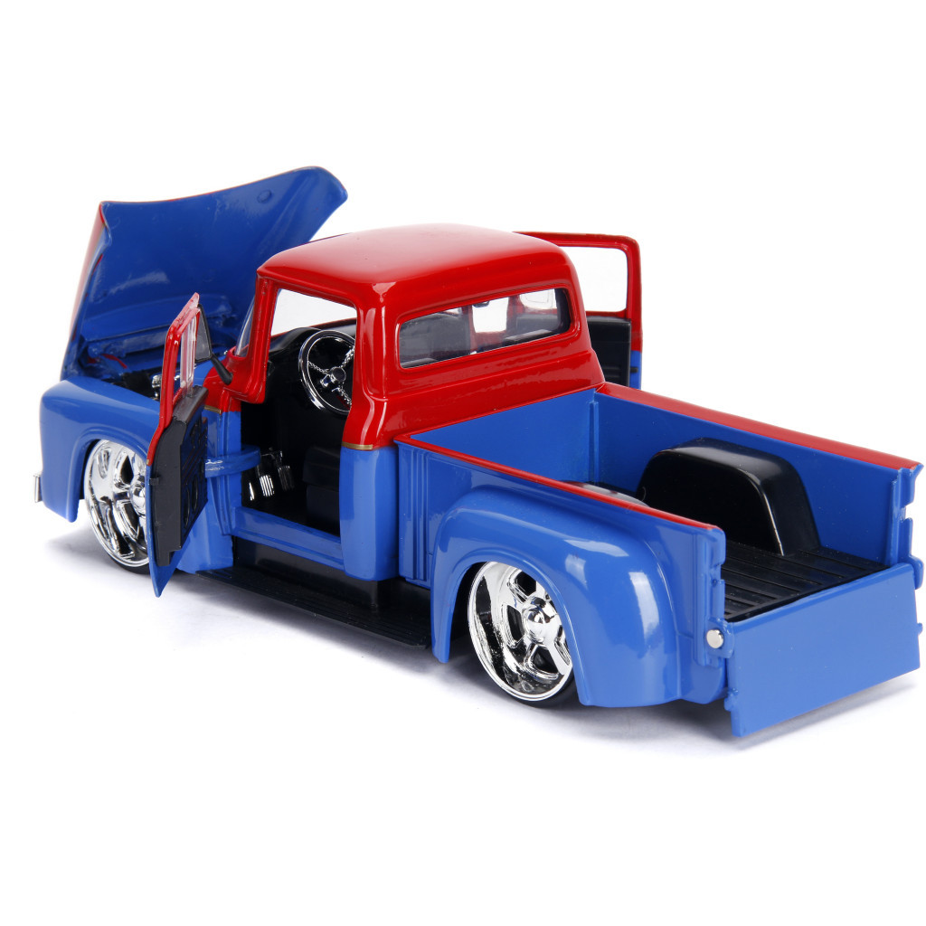 Машина Jada металева Комікси DC Супердівчина Форд F-100 1956 з фігуркою 1:24 (253255008) - зображення 9