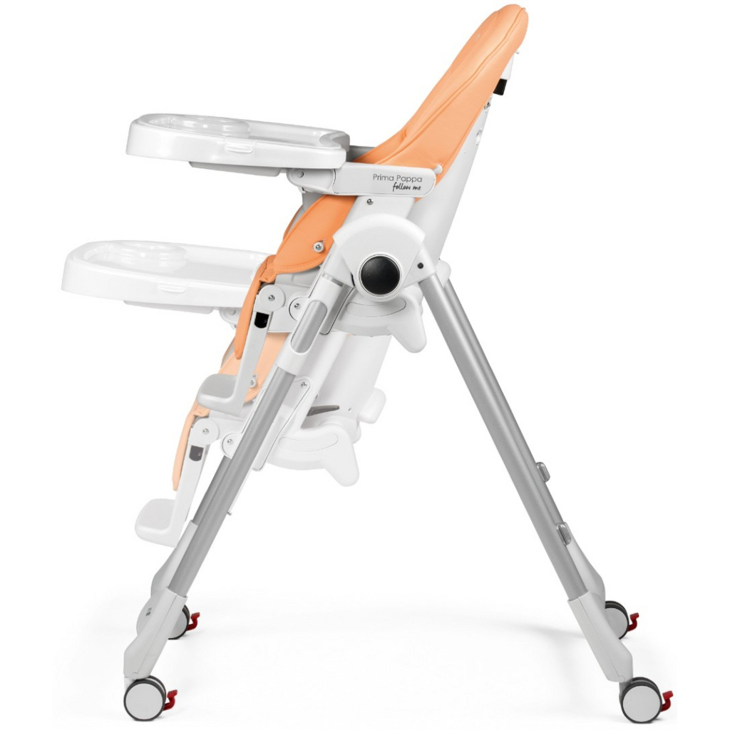 Стілець для годування Peg-Perego Prima Pappa Follow Me Peach (персиковий) (IH01000000BL68) - изображение 7