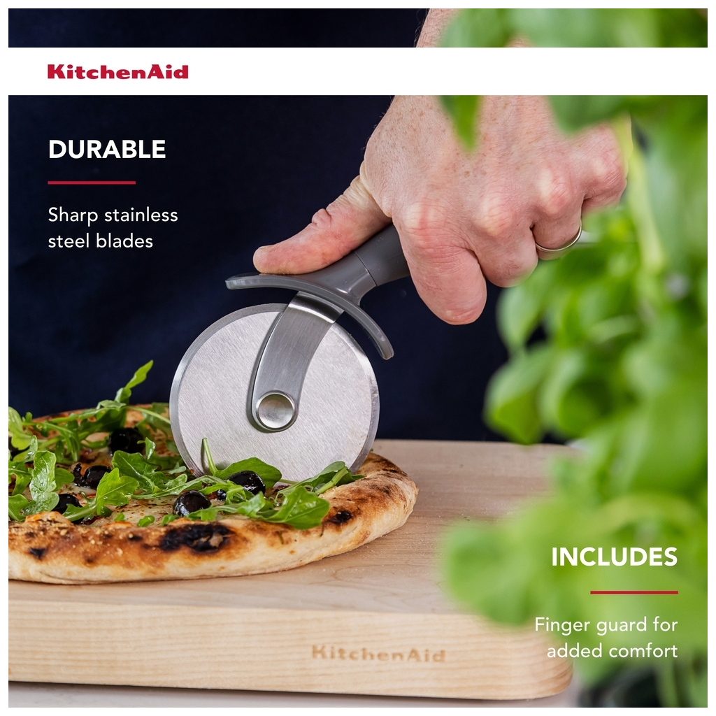 Ніж для піци KitchenAid Coreline, 22,7 см, сірий (KAS113OHCGG) - зображення 6