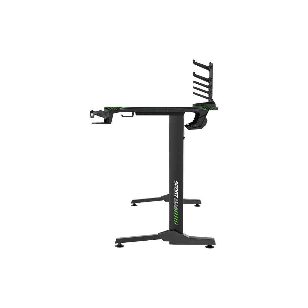 Комп'ютерний стіл Gamemax D140 Carbon-RGB - изображение 8