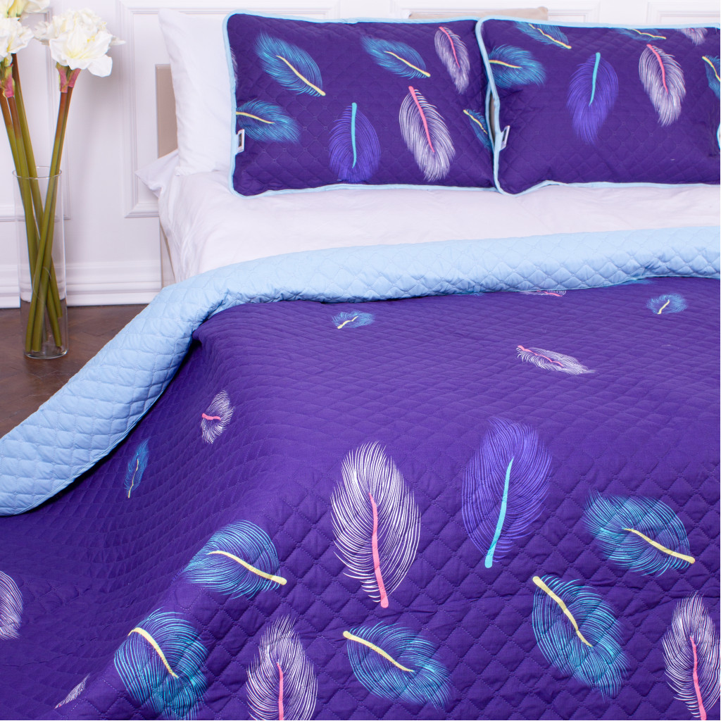 Покривало MirSon набір Color Fun Line №5943 Amanda 150х210 см + наволочка 50х70 см (2200006169390) - зображення 9