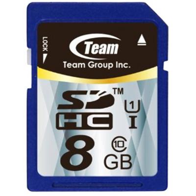 Карта пам'яті Team 8GB SDHC Class 10 (TSDHC8GUHS01) - зображення 1