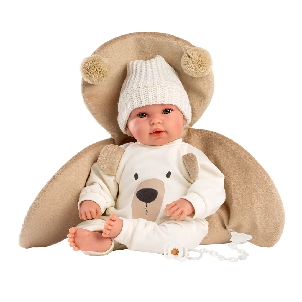 Лялька Llorens Recien Nacido Lloron Osito Marron, 36 см (63645) - зображення 3