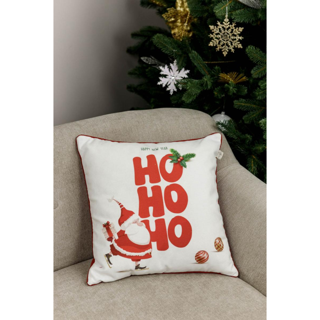 Наволочка Прованс декоративна Санта Но-Но-Но 45х45 (031698) - изображение 3