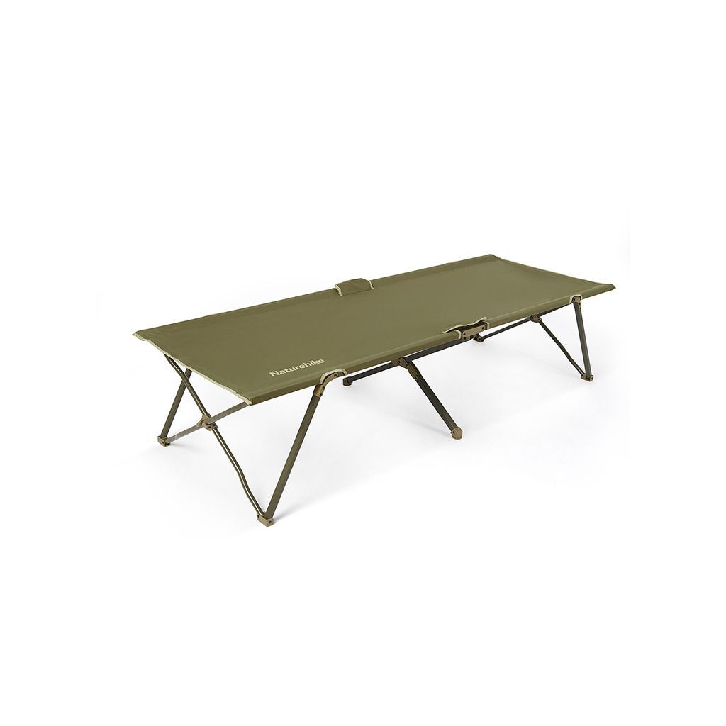 Розкладачка Naturehike CNH22JU033, сталь, зелений (6975641888543) - зображення 1