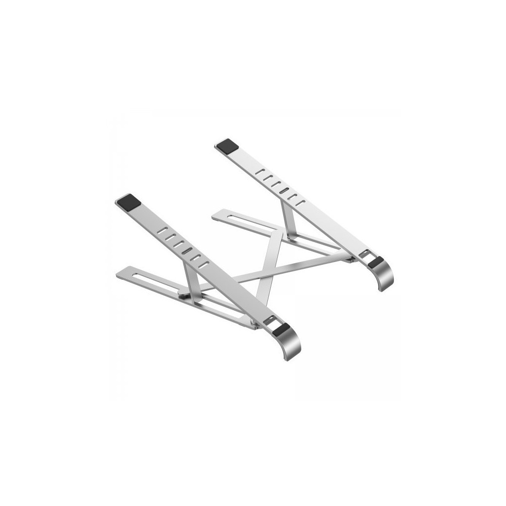 Підставка до ноутбука Choetech до 15", алюміній, компактна конструкція (H045-SL) - зображення 2