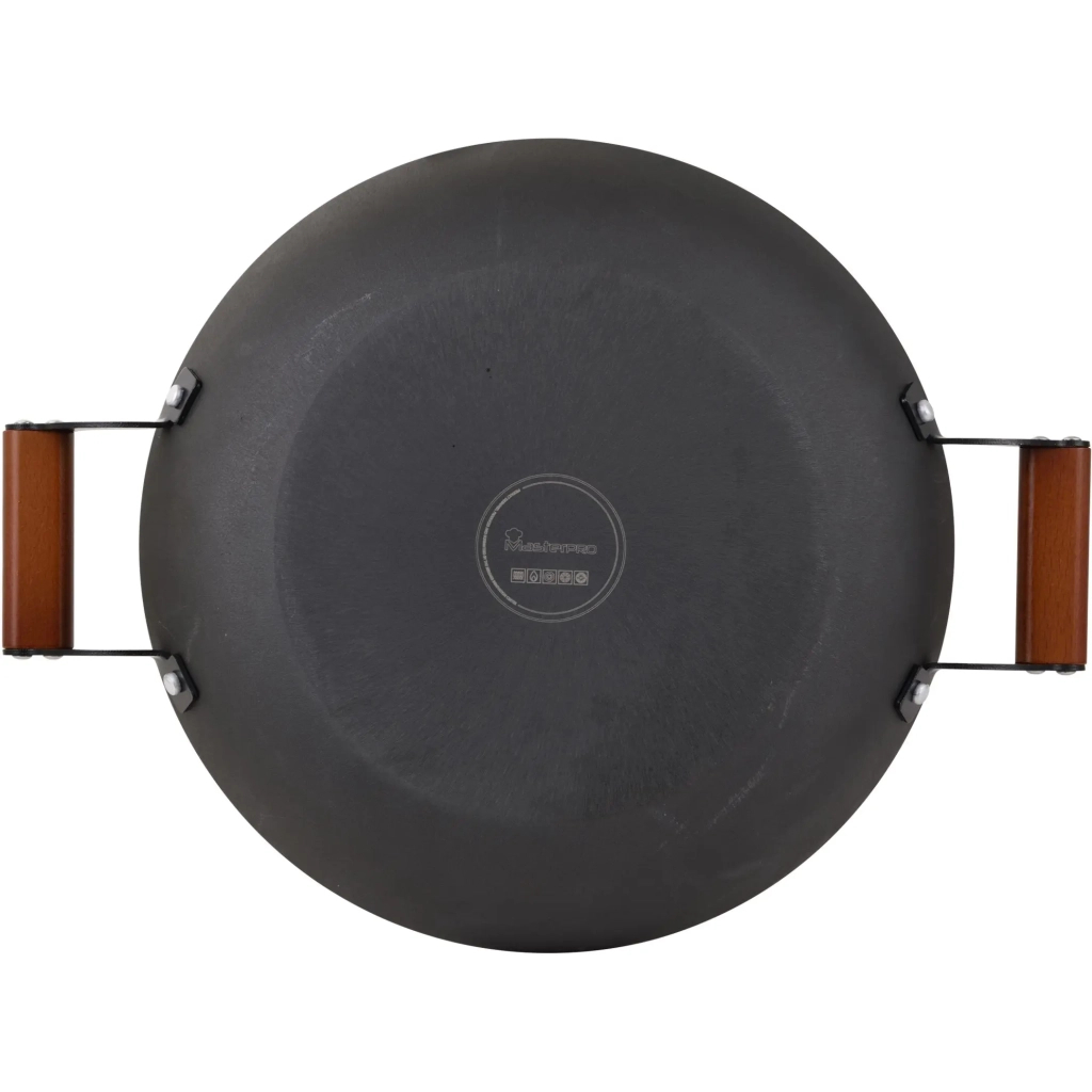 Сковорода MasterPro Odin-гриль чавунна, 28 см, кругла (BGMP-3820) - зображення 5