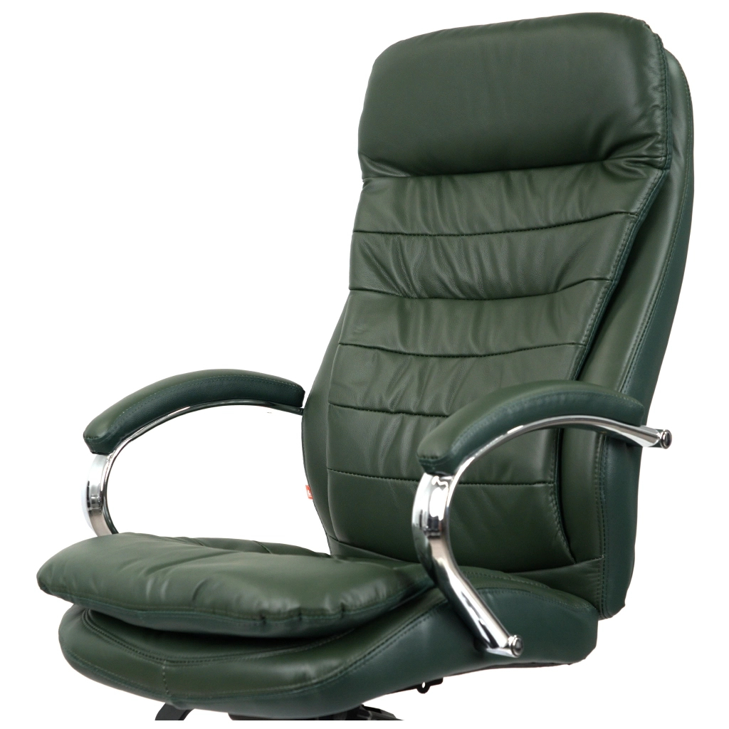 Офісне крісло Аклас Валенсія MB XY-7340 Зелений (Шкіра Lux LC-green) (00161485) - зображення 6