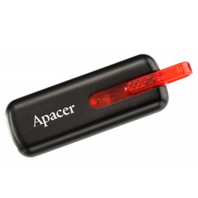 USB флеш накопичувач Apacer 16GB AH326 black USB 2.0 (AP16GAH326B-1) - зображення 8