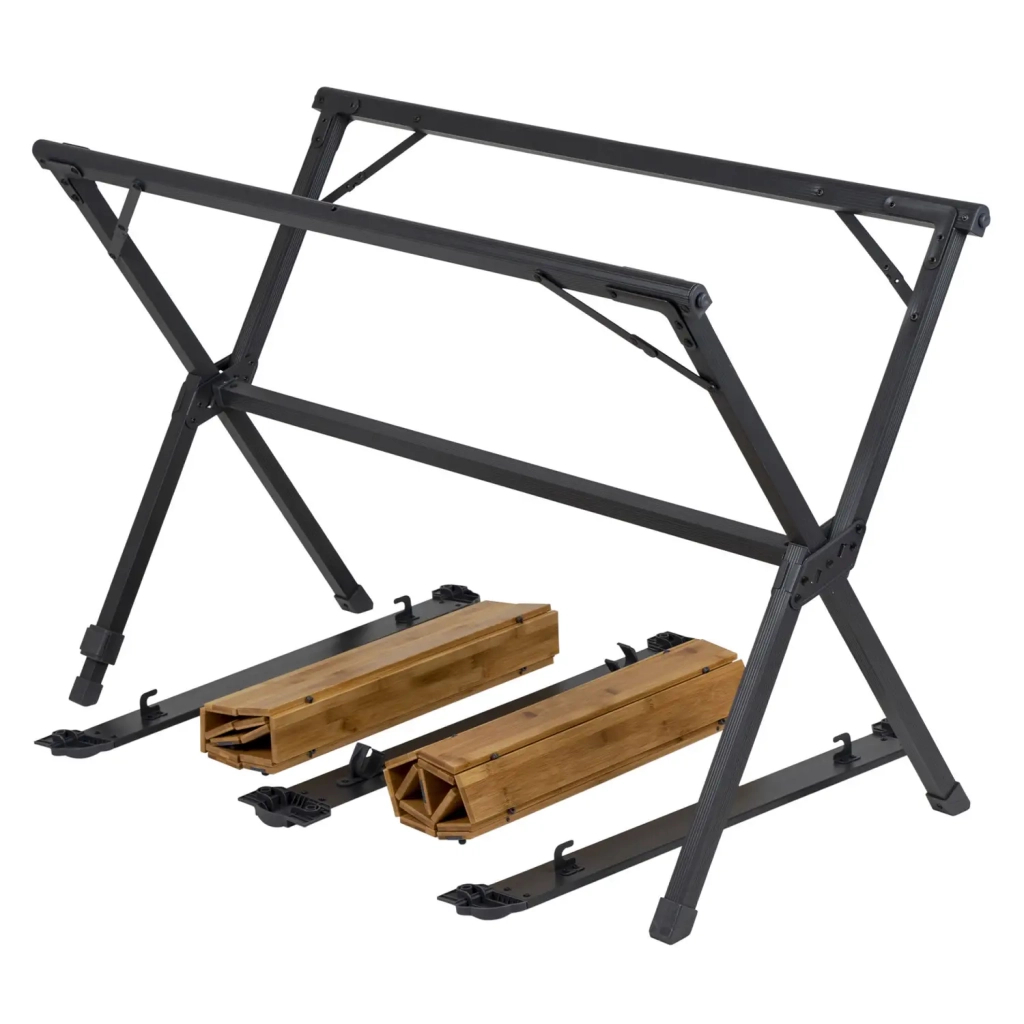 Туристичний стіл Bo-Camp Maryland L 111x72 cm Brown (1404642) - зображення 5