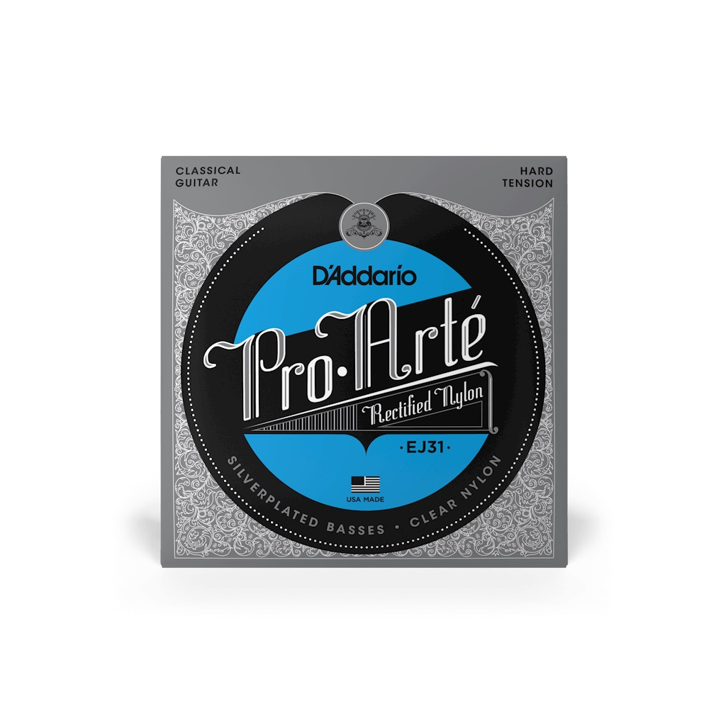 Струни для гітари D'Addario Pro-Arte Rectified Nylon Hard Tension (EJ31) - зображення 1