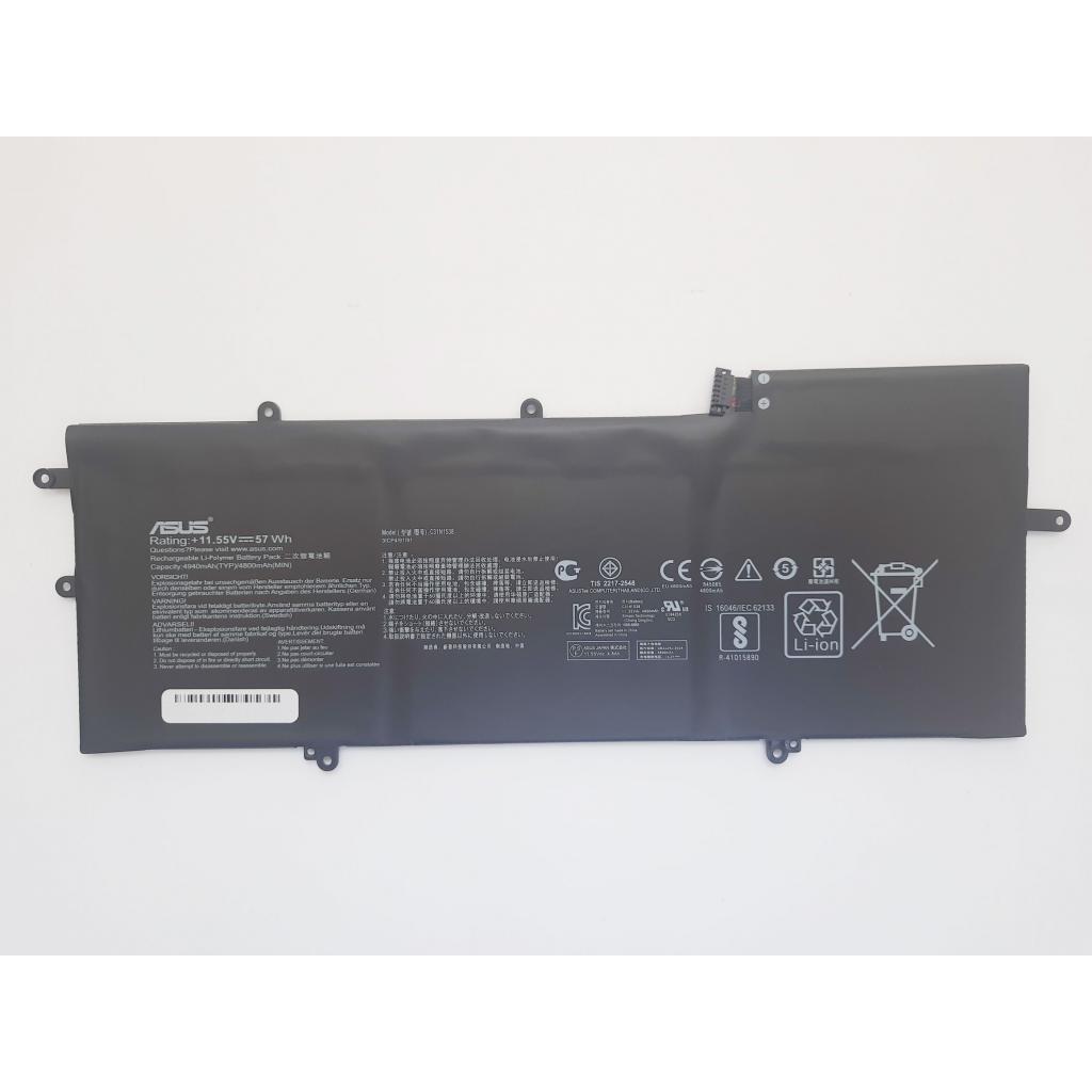 Акумулятор до ноутбука ASUS ZenBook UX360UA C31N1538, 4940mAh (57Wh), 3cell, 11.55V, Li- (A47542) - зображення 1
