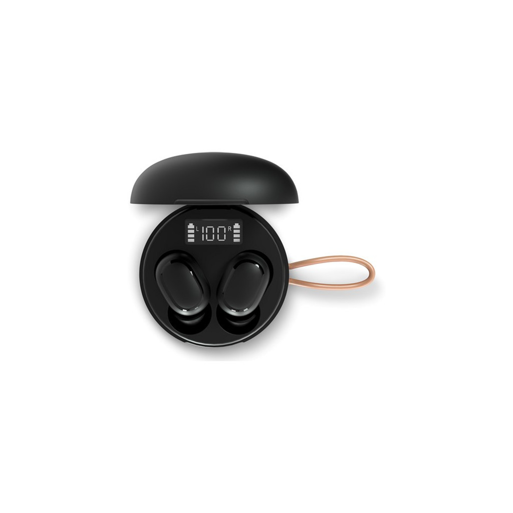 Навушники Ergo BS-520 Twins Bubble Black (BS-520K) - зображення 1