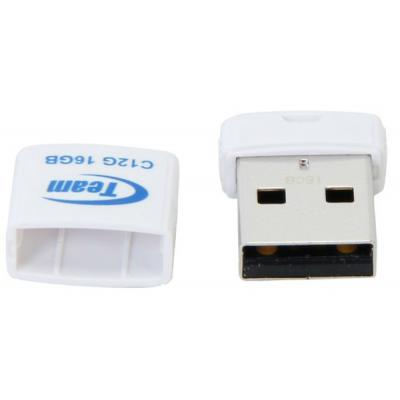 USB флеш накопичувач Team 16GB C12G White USB 2.0 (TC12G16GW01) - зображення 4