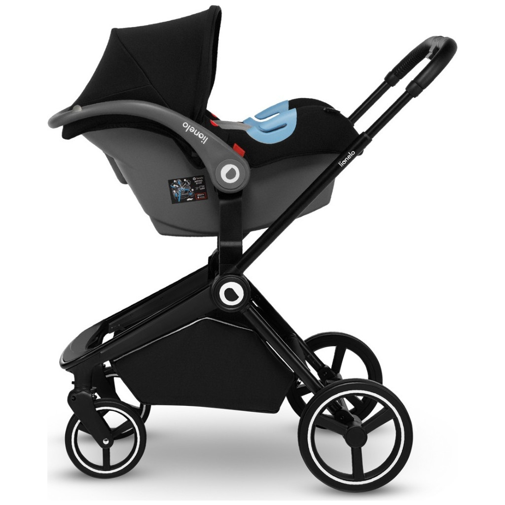 Коляска Lionelo 3 в 1 Mika Grey Graphite (LO-MIKA 3IN1 GREY GRAPHITE) - зображення 5