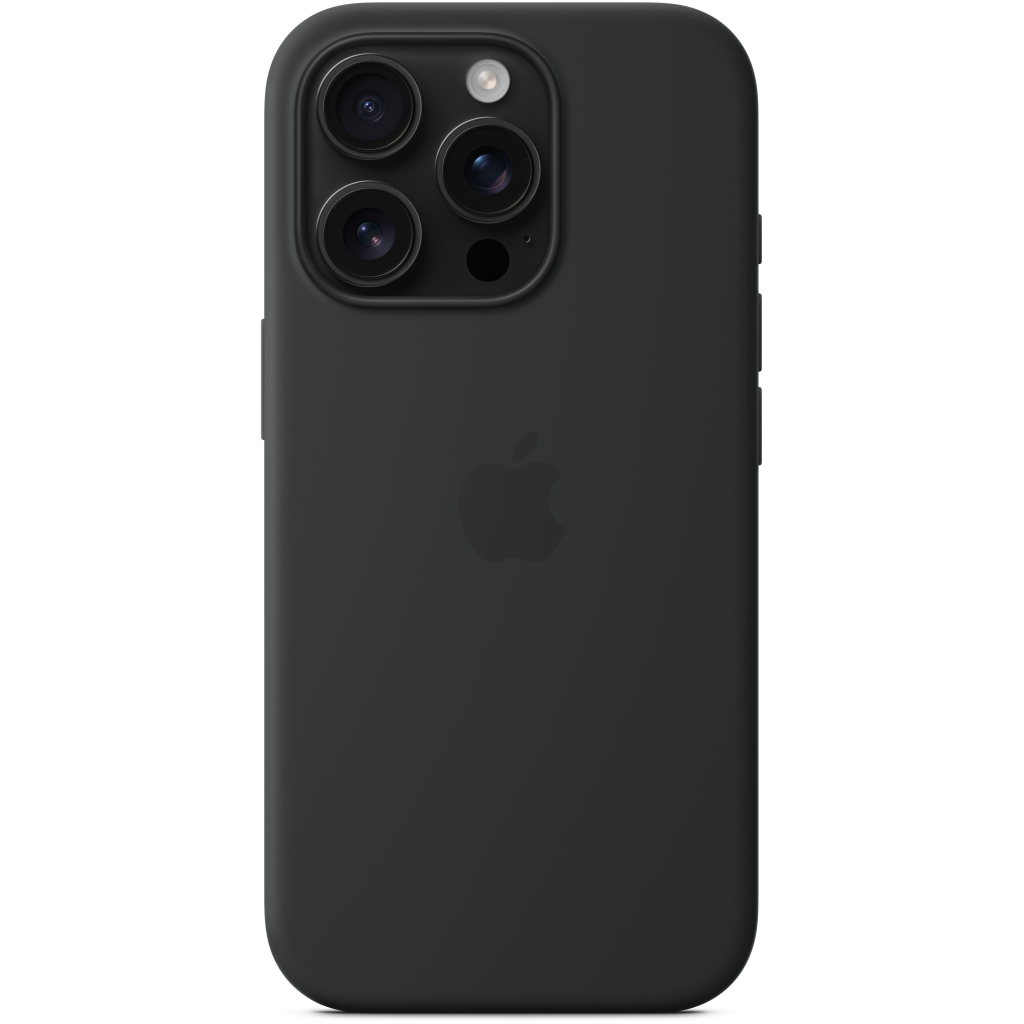 Чохол до мобільного телефона Apple iPhone16 Pro Silicone Case with MagSafe - Black (MYYJ3ZM/A) - зображення 5