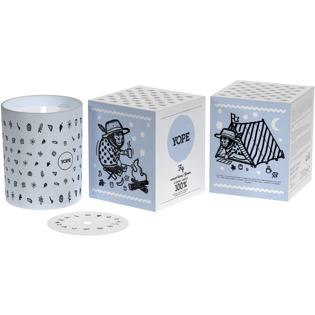 Ароматична свічка Yope Fig Tree Soy Candle 200 г (5900168901100) - зображення 1