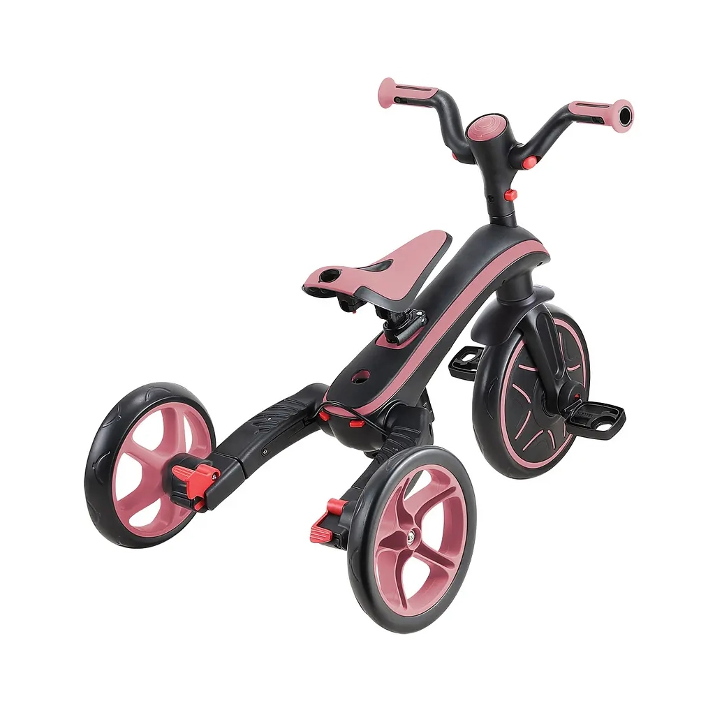 Дитячий велосипед Globber Explorer trike Foldable 4 в 1, рожевий (732-210-2) - зображення 8