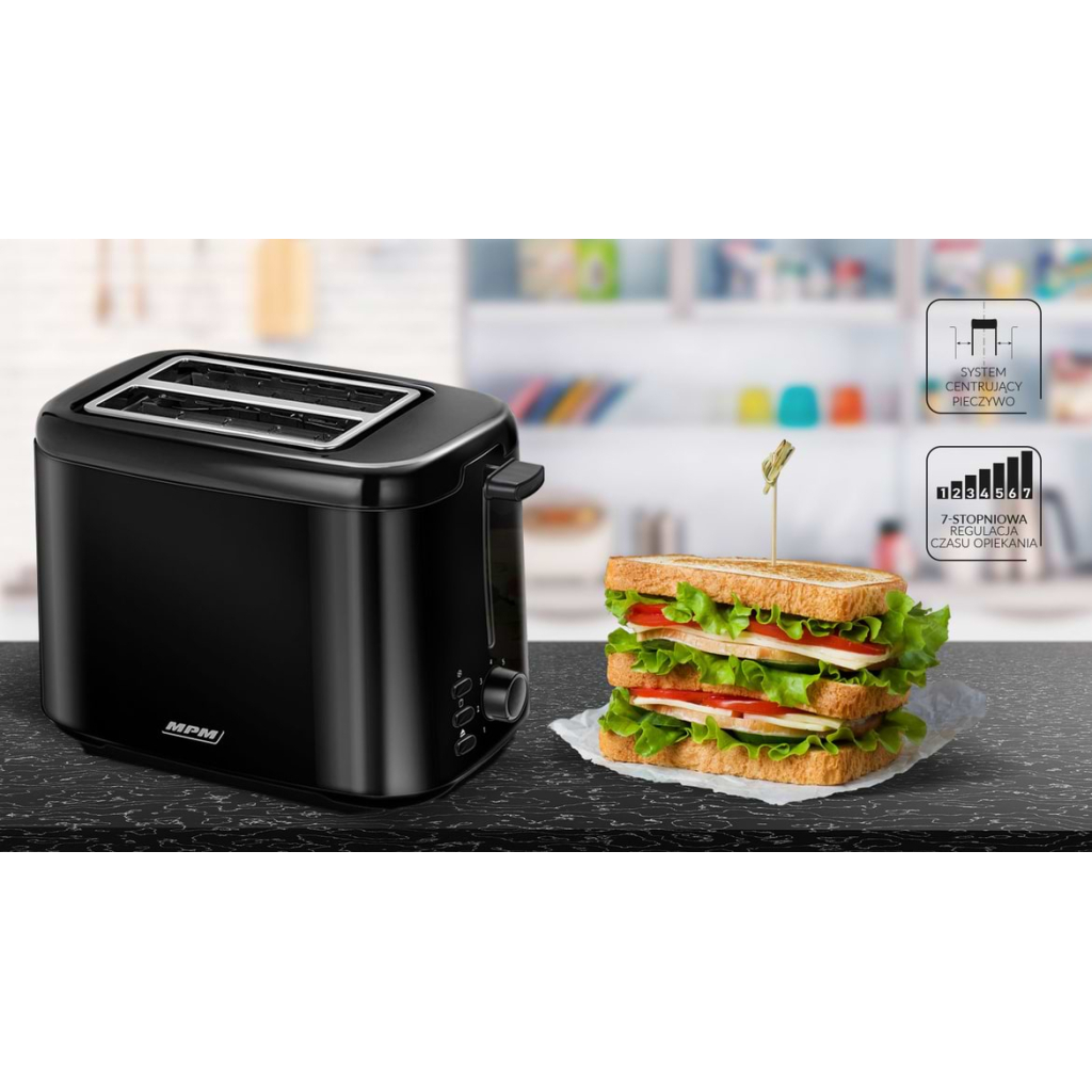 Тостер MPM MTO-07/C - зображення 5