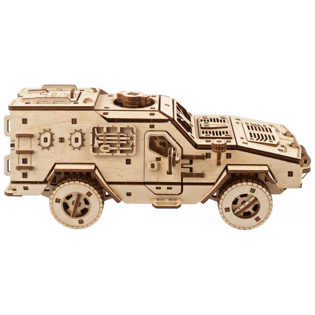 Конструктор Ugears механічний 3D Бойова машина Дозор-Б (70190) - зображення 5