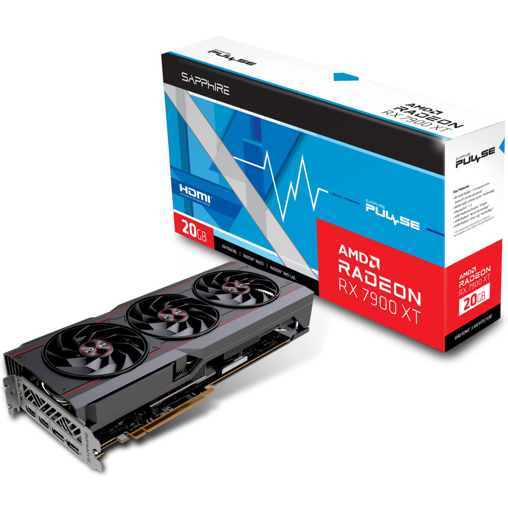 Відеокарта Sapphire Radeon RX 7900 XT 20GB PULSE (11323-02-20G) - зображення 6