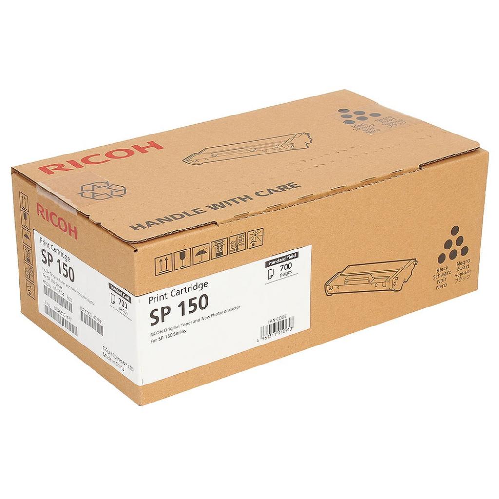 Тонер-картридж Ricoh SP150 Black 1,5 K (408010) - зображення 1
