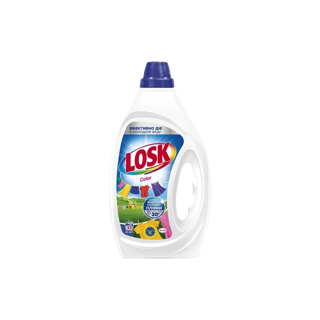 Гель для прання Losk Color 1485 мл (9000101800449) - зображення 1