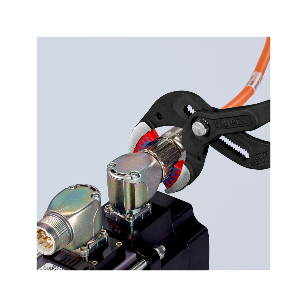 Ключ KNIPEX трубний переставний з пластиковою накладкою (81 11 250) - picture 2