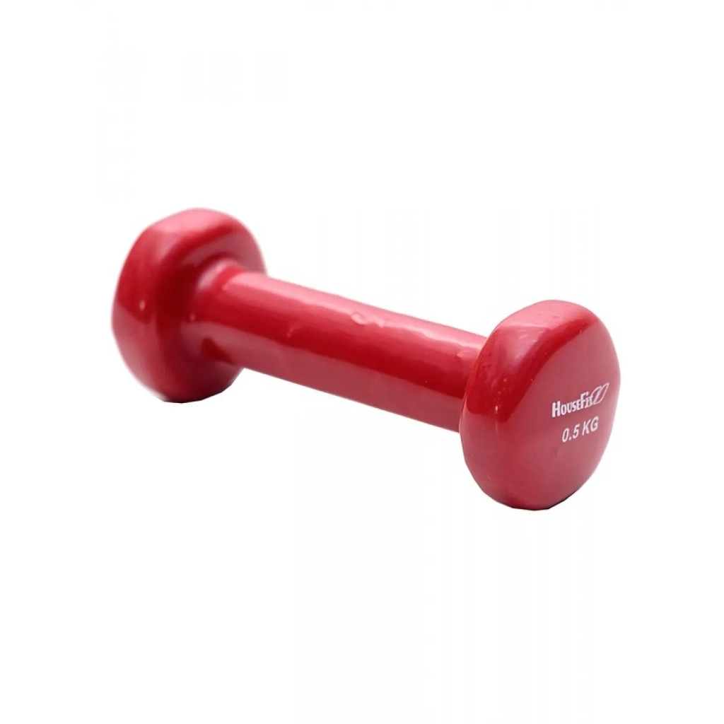 Гантель HouseFit з вініловим покриттям 5 кг (D086/DD6948-5) - зображення 1