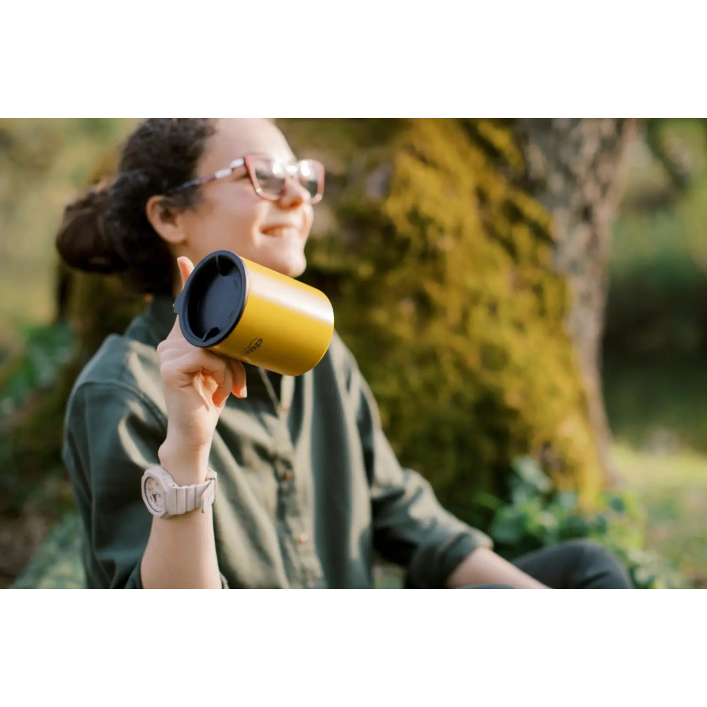 Чашка туристична Tramp зі складаними ручками та поїлкою 400 мл Mustard (UTRC-137-mustard) - зображення 9