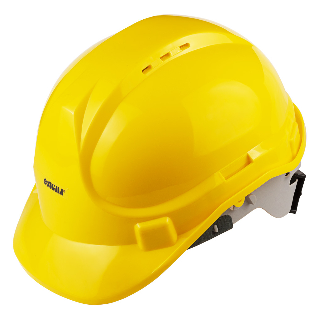 Каска захисна Sigma 8 точок кріплення (жовта) (9414521) - зображення 2
