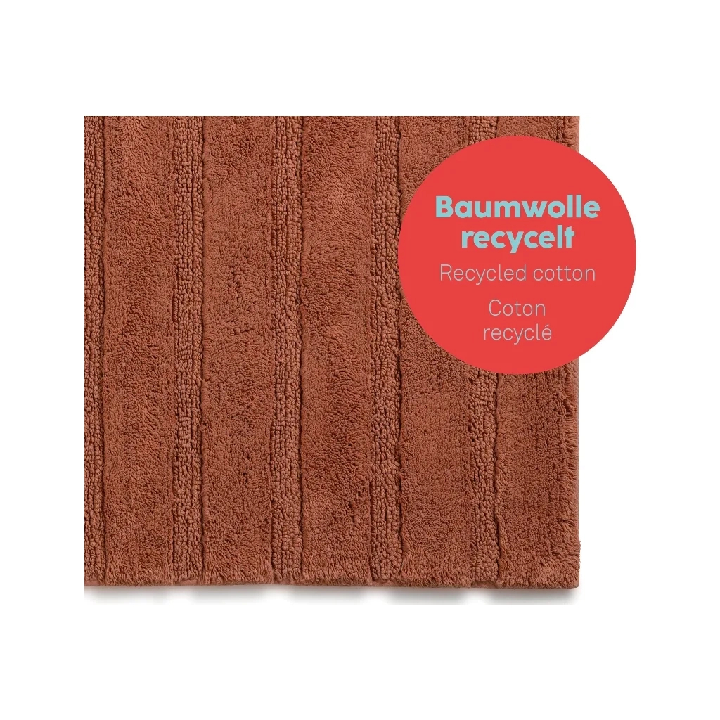 Килимок для ванної Kela Megan, теракотовий, 100х60х1.6 см (23590) (00000027718) - изображение 3