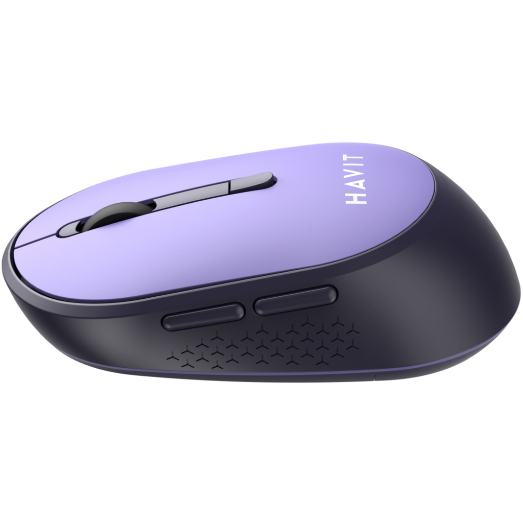Мишка Havit HV-MS78GT Wireless Black-Purple (6939119041229) - зображення 3