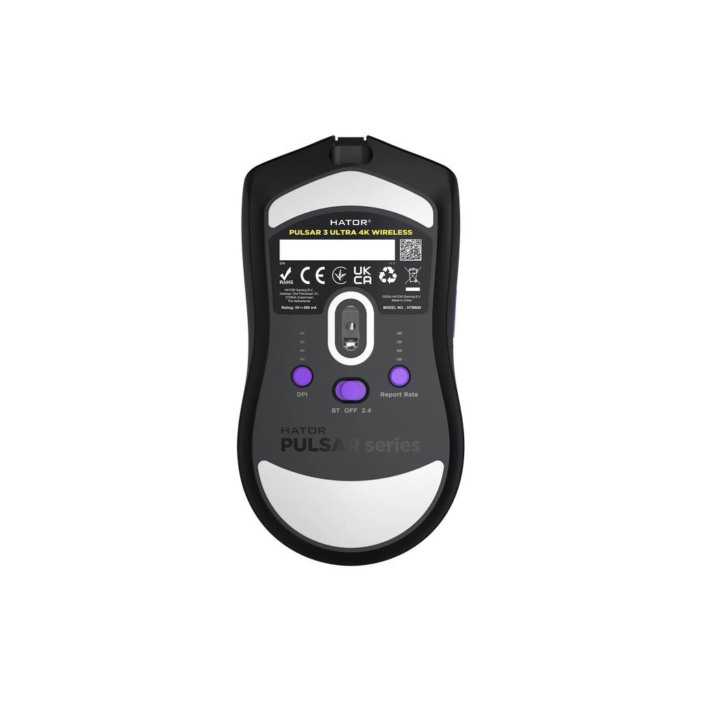 Мишка Hator Pulsar 3 Ultra 4K Wireless Black (HTM680) - зображення 6