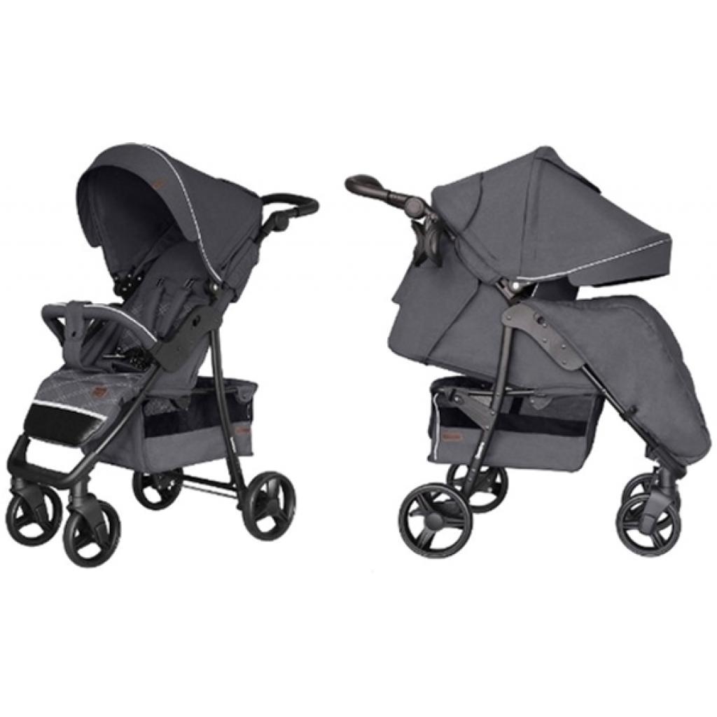 Коляска Carrello Quattro CRL-8502/3 + москітна сітка Shadow Grey (CRL-8502/3+M shadow grey) - зображення 1