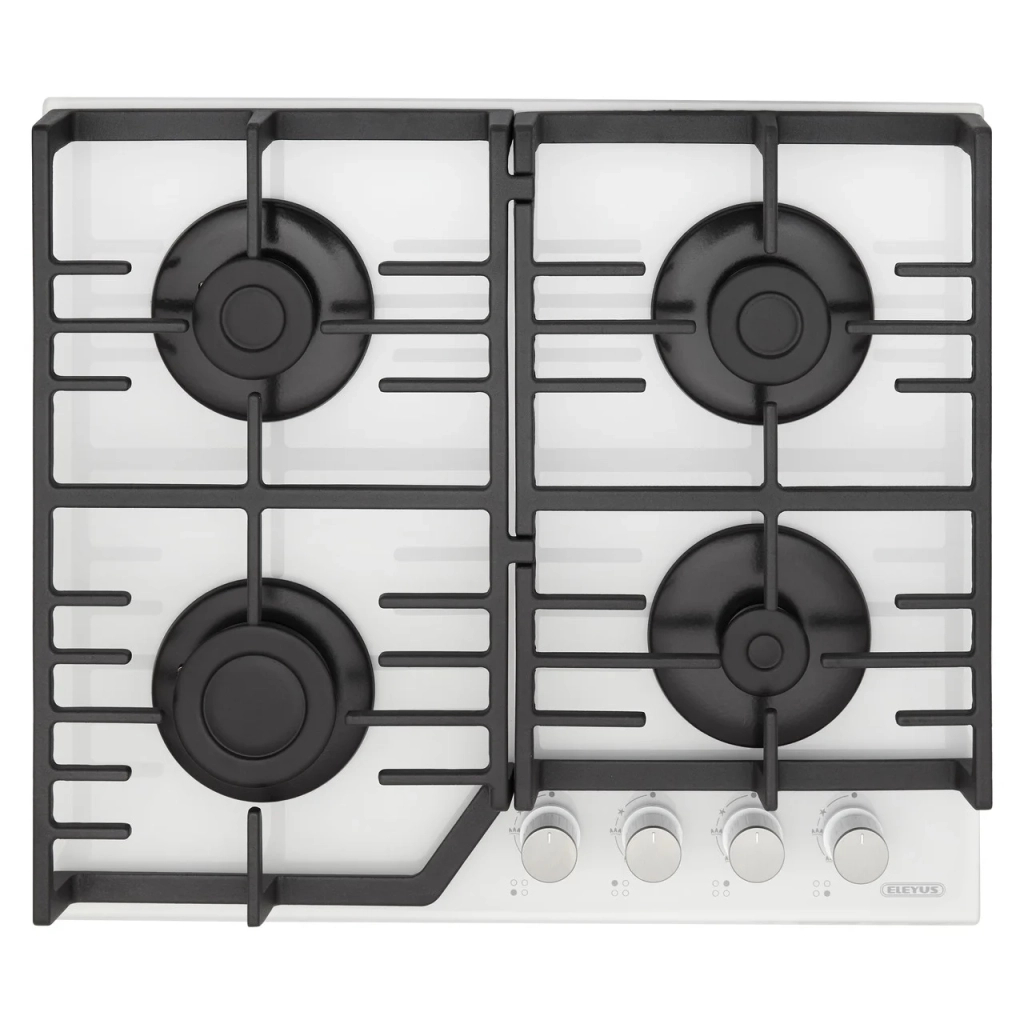 Варочна поверхня Eleyus IMPREZA 60 WH CF - зображення 1