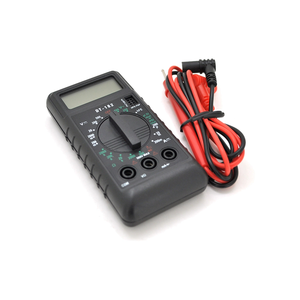 Цифровий мультиметр Voltronic DT-182, V, A, R, Q100 (DT-182) - зображення 2