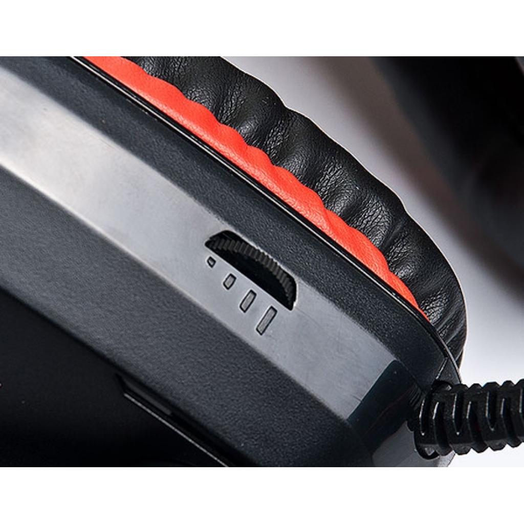 Навушники REAL-EL GDX-7550 Black-Red - зображення 8