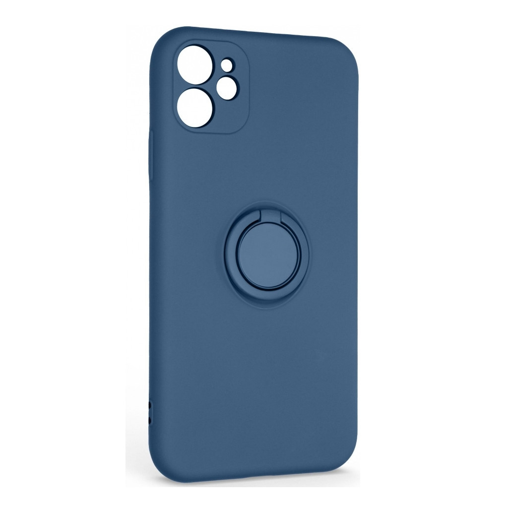 Чохол до мобільного телефона Armorstandart Icon Ring Apple iPhone 11 Blue (ARM68643) - зображення 1