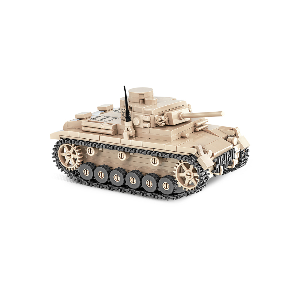 Конструктор Cobi Друга Світова Війна Танк Panzer III, 292 деталей (COBI-2712) - зображення 3