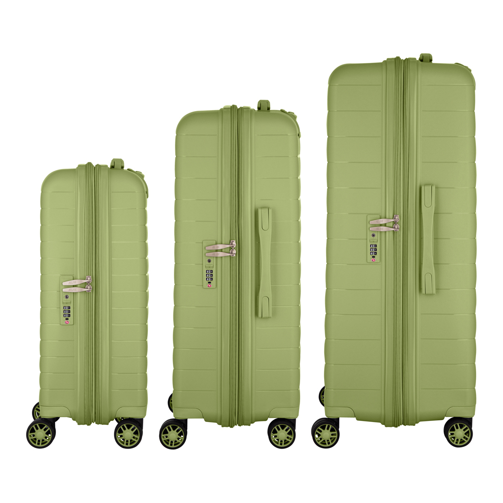 Набір валіз 2E Aero (L+M+S), оливково-зелені (2E-SPP-AERO-SET3-MG) - зображення 5