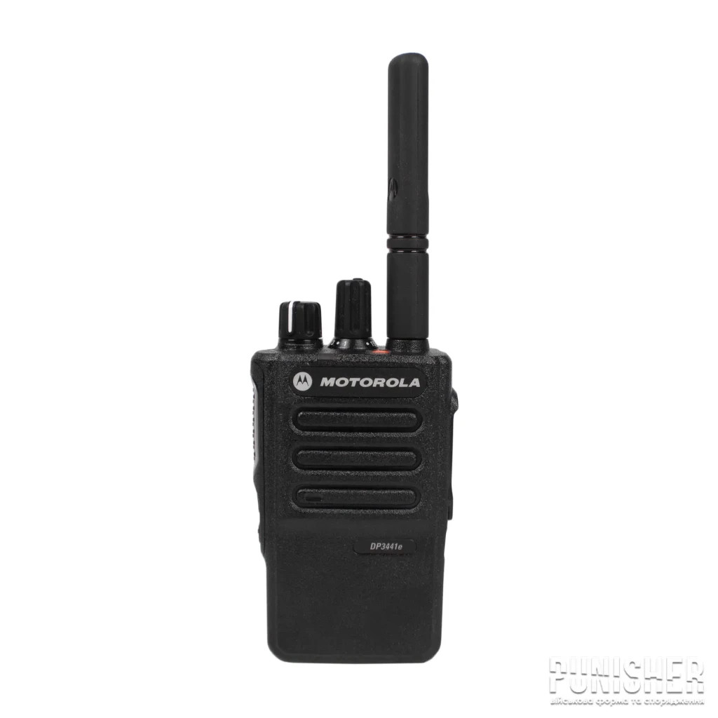 Портативна рація Motorola DP3441E VHF NKP GNSS BT WIFI PRER302BE (MDH69JDC9RA1ANB) - зображення 1